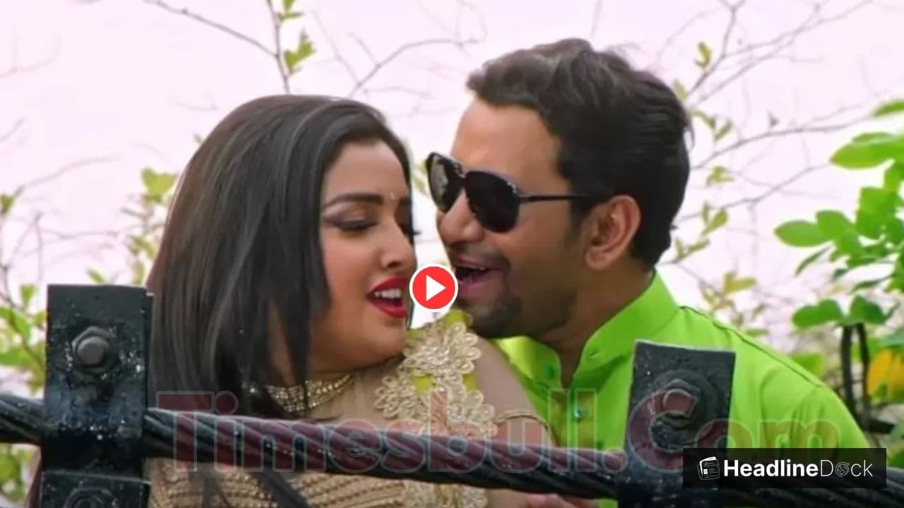 Amrapali Dubey and Nirahua's Bhojpuri Romantic Song Becomes Social Media Hit