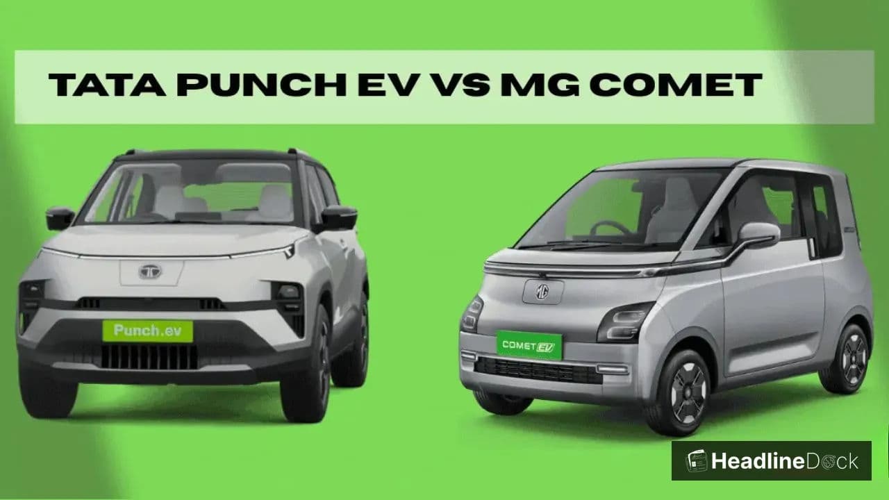 Tata Punch EV vs MG Comet EV: The Budget EV Battle in India