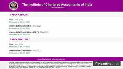 ICAI Releases January 2026 CA Foundation and Intermediate Results Soon - Check Official Sites