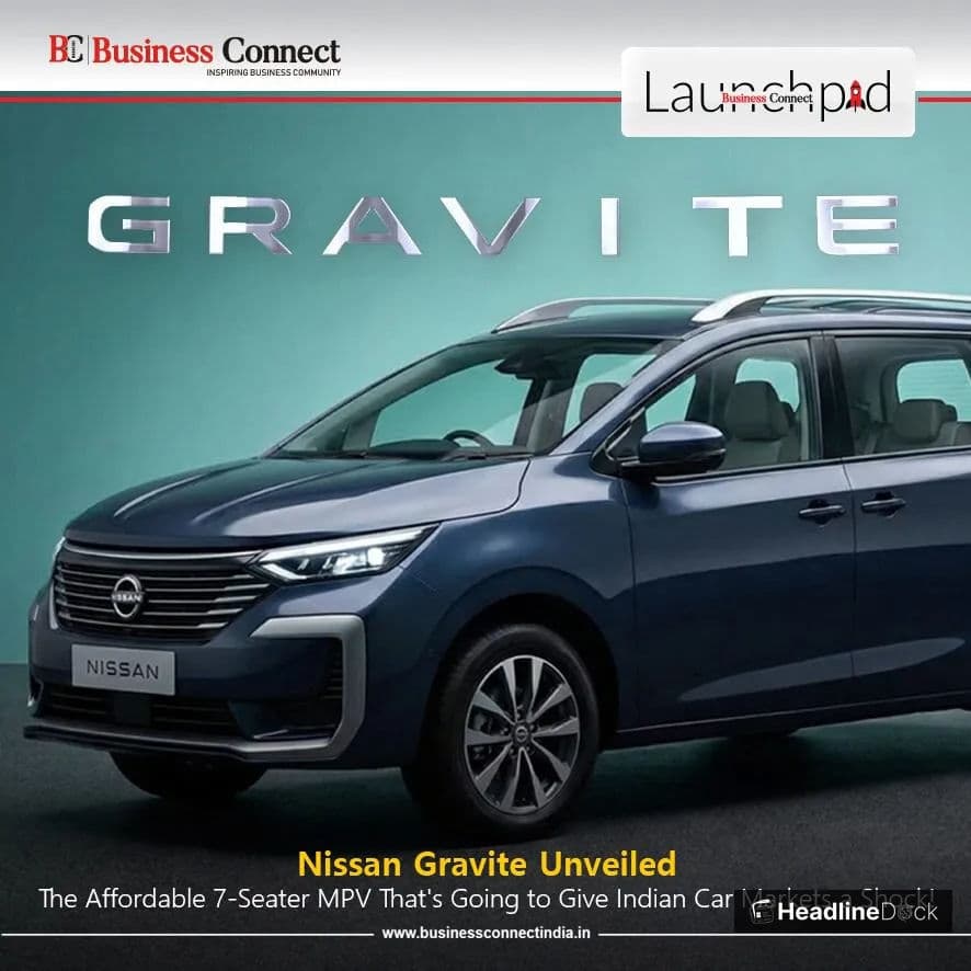 Exclusive: Nissan Gravite Launches as Priciest Compact MPV with Premium Features