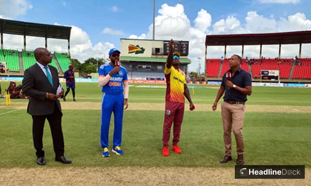 IND vs WI T20: India Wins Toss, Invites West Indies, Names XI