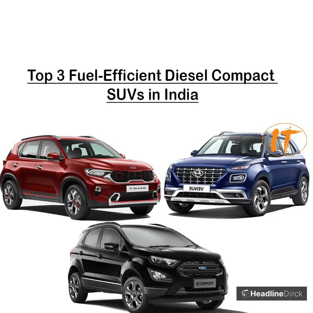 Top 4 Fuel-Efficient Diesel Compact SUVs in India for 2026