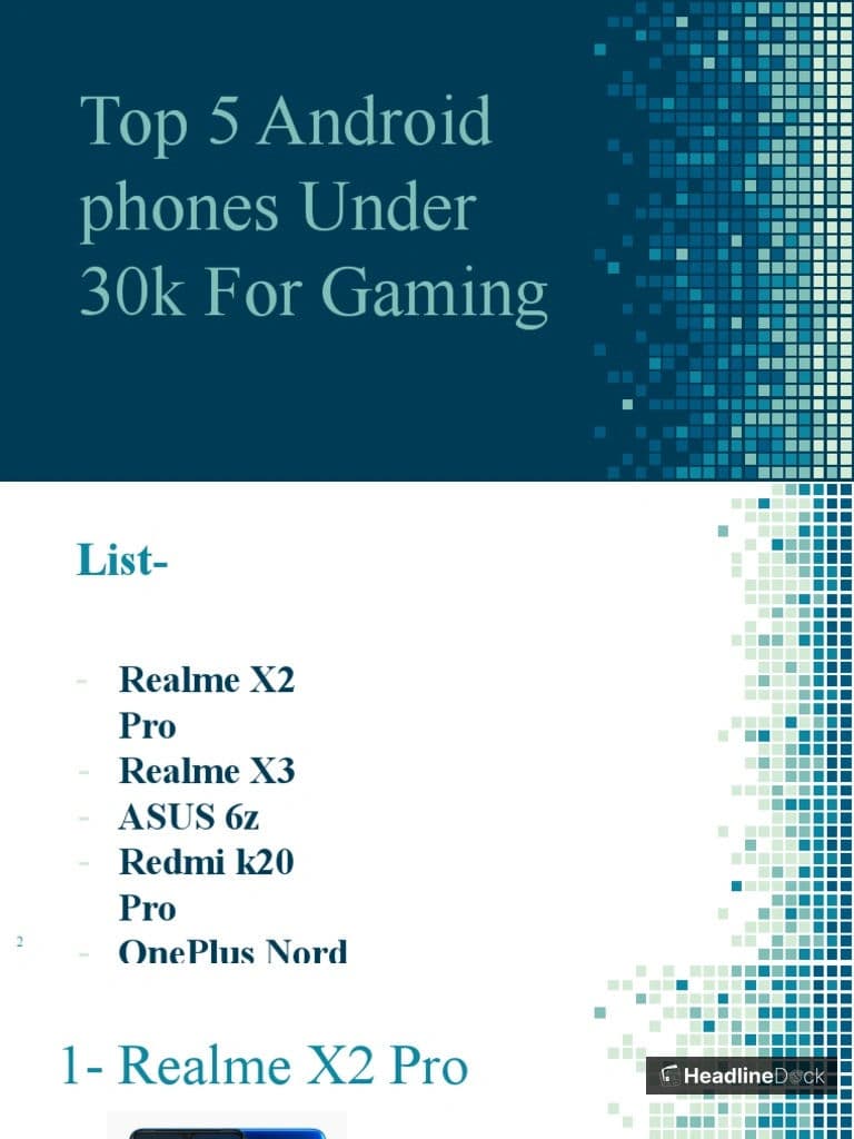 Top 5 Gaming Smartphones with Vapor Cooling Under 30K