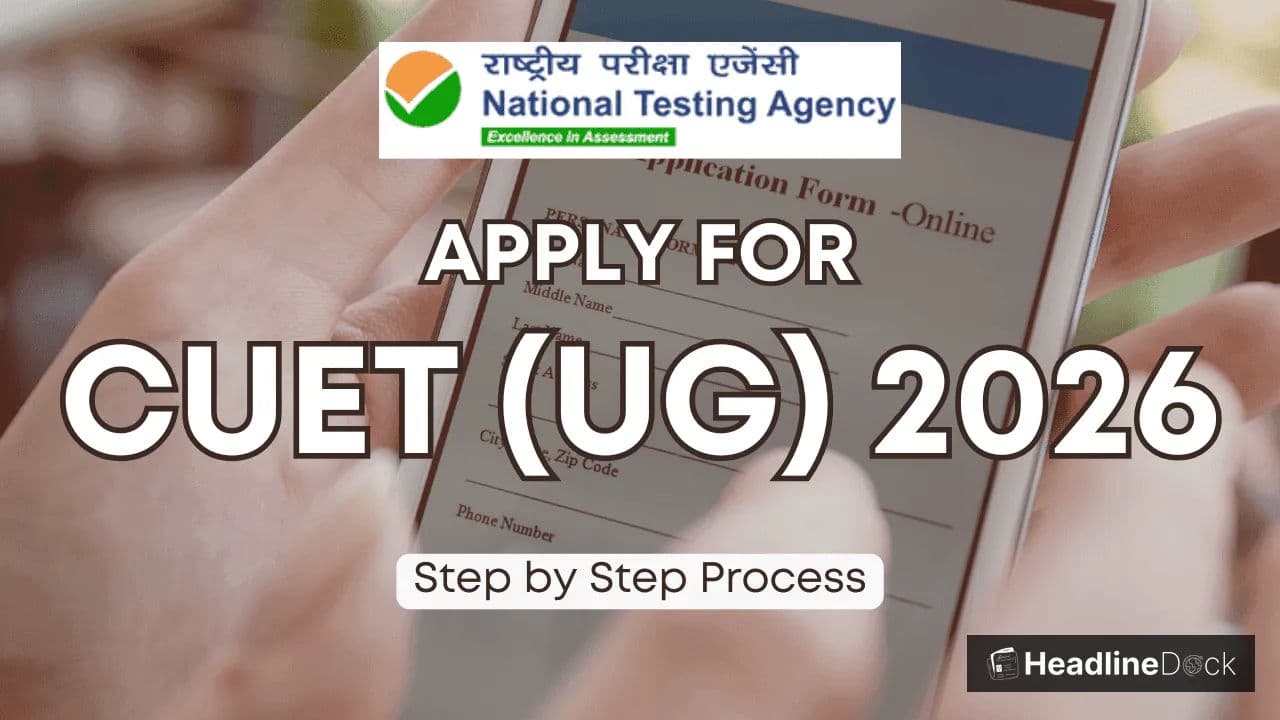 Last Chance to Apply for CUET UG 2026: Submit Now