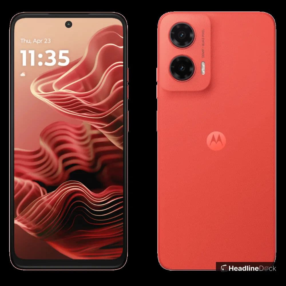 Motorola G35 5G Now Available for Just Rs 10,000: Perfect Phone for Selfie Lovers!