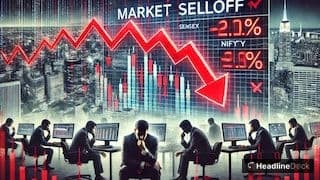 Stock Market Sinks: Sensex Fades 1,000 Points, IT Sector Suffers Heavy Losses
