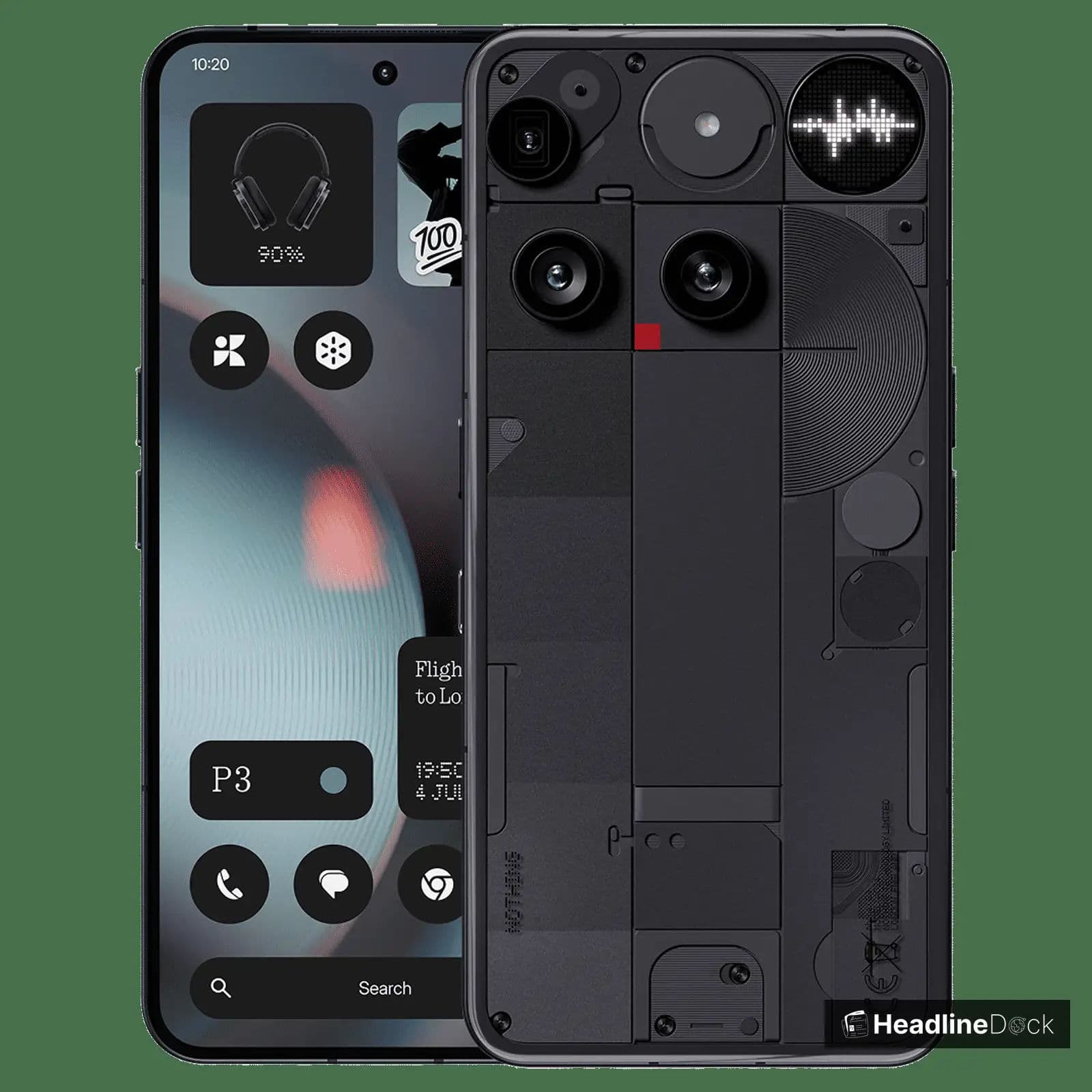 Nothing Phone 4A Unveiled with Innovative LED Light Setup
