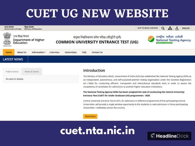 CUET UG 2026 Application Portal Opens for Last Chance in February