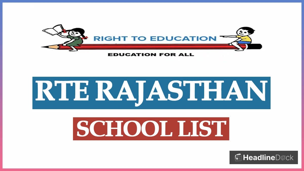 Rajasthan RTE Admission Process 2026: Free Education for Struggling Children Launched