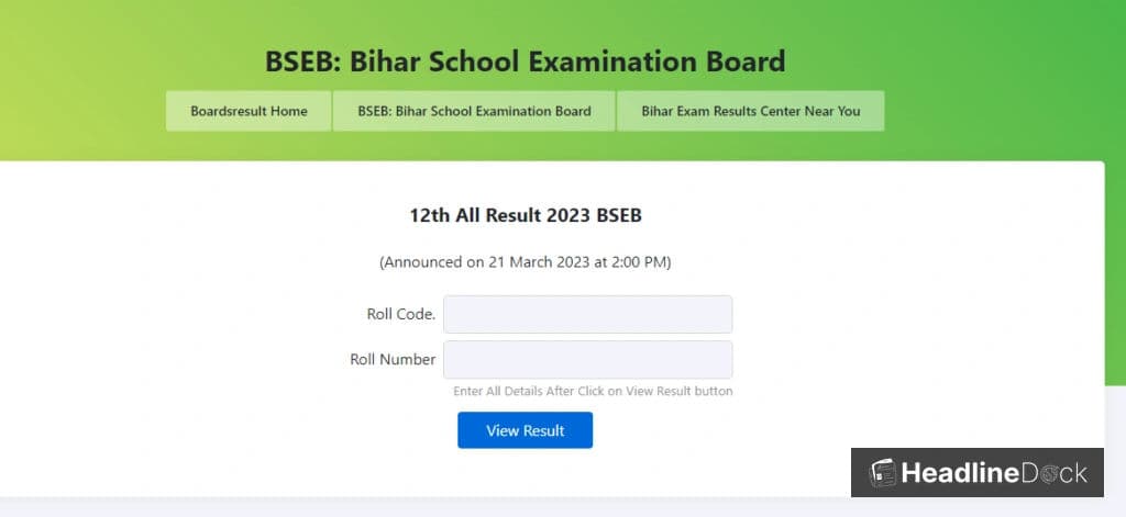 BSEB 12th Result 2026: How to Get Your Marksheet Online