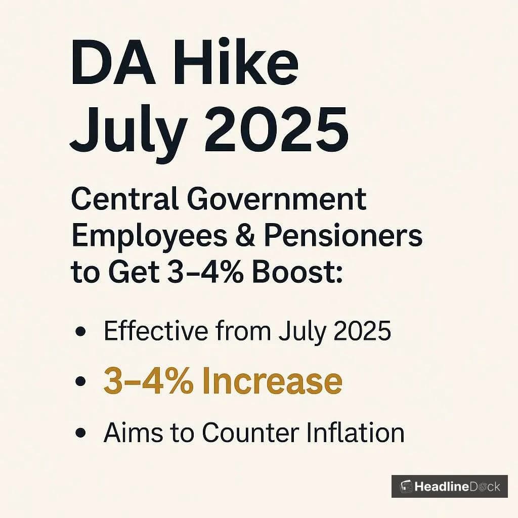 Central Pay Commission 8th Update: DA Hike in Sight for Government Employees