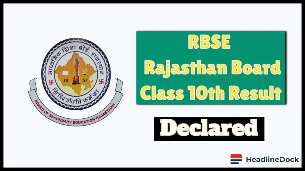 RBSE 10th Result 2026: Check Your Scores With Ease via rajeduboard.rajasthan.gov.in