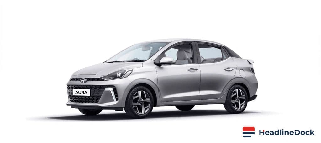 Affordable Taxi Sedan: Hyundai Aura with High Mileage and Big Boot Space