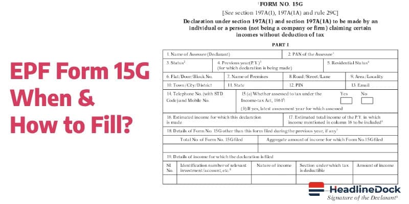 EPFO Rules Update: Know Forms 15G and 15H to Avoid PF Tax Penalties