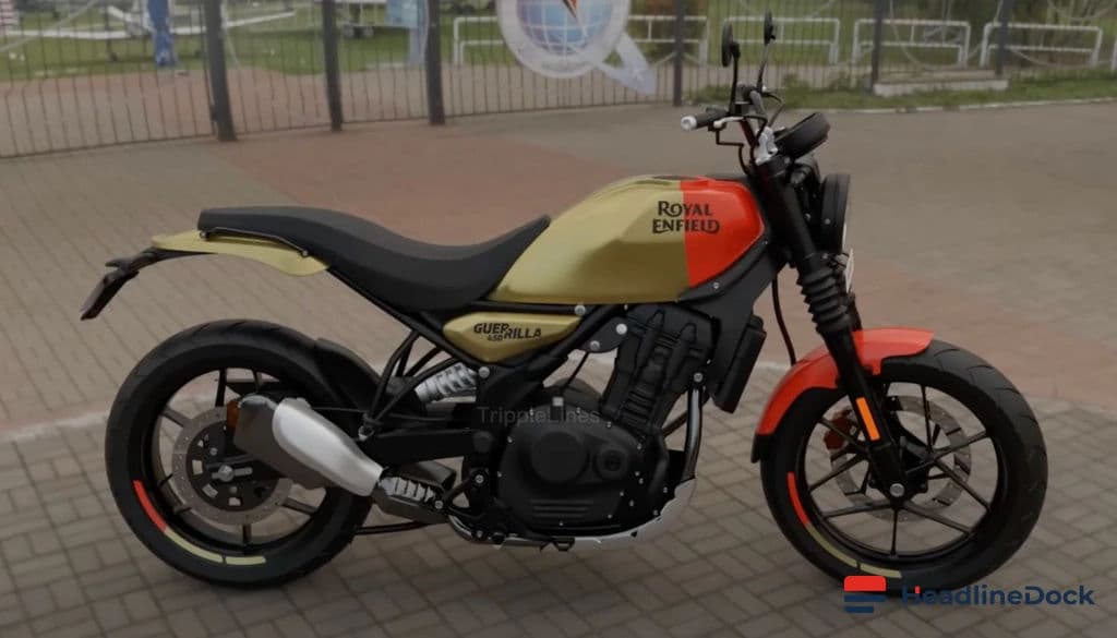 Royal Enfield Introduces Guerrilla 450 APEX with Enhanced Features and Stunning Colors