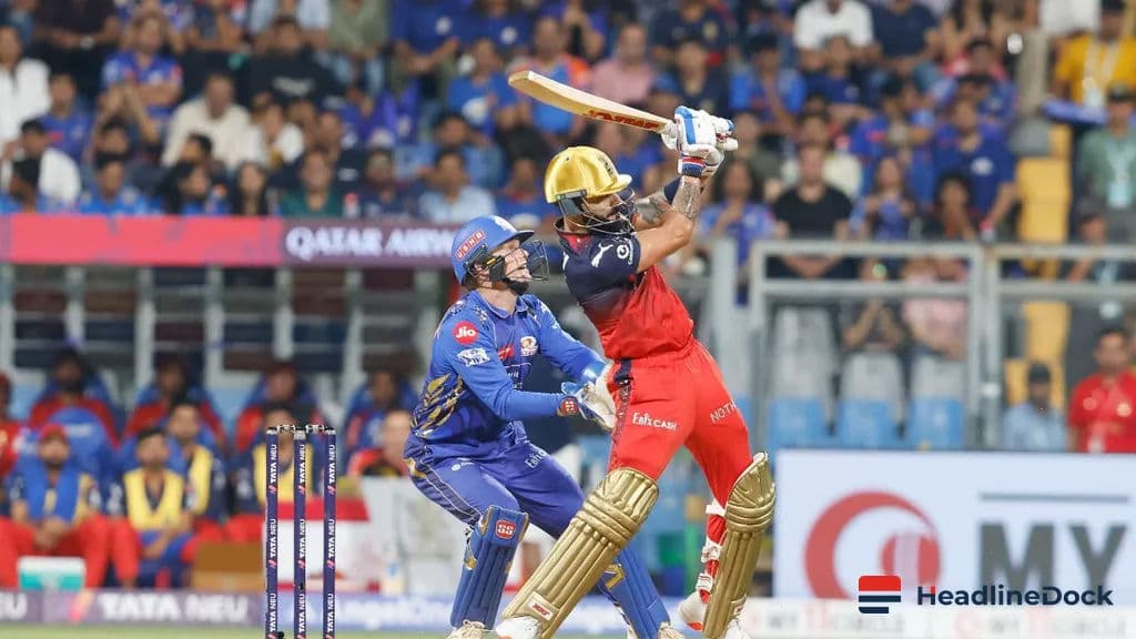 RCB Wins IPL 2026 Match Against Mumbai Indians With Virat Kohli's Strong Batting