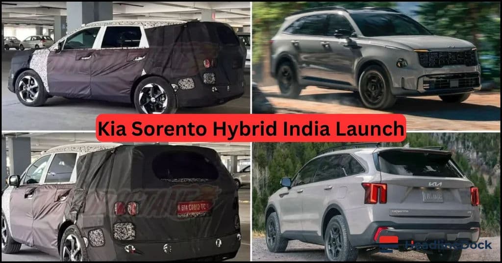 Kia Sorento Hybrid Set for Indian Launch: Premium 7-Seater SUV Ready to Compete