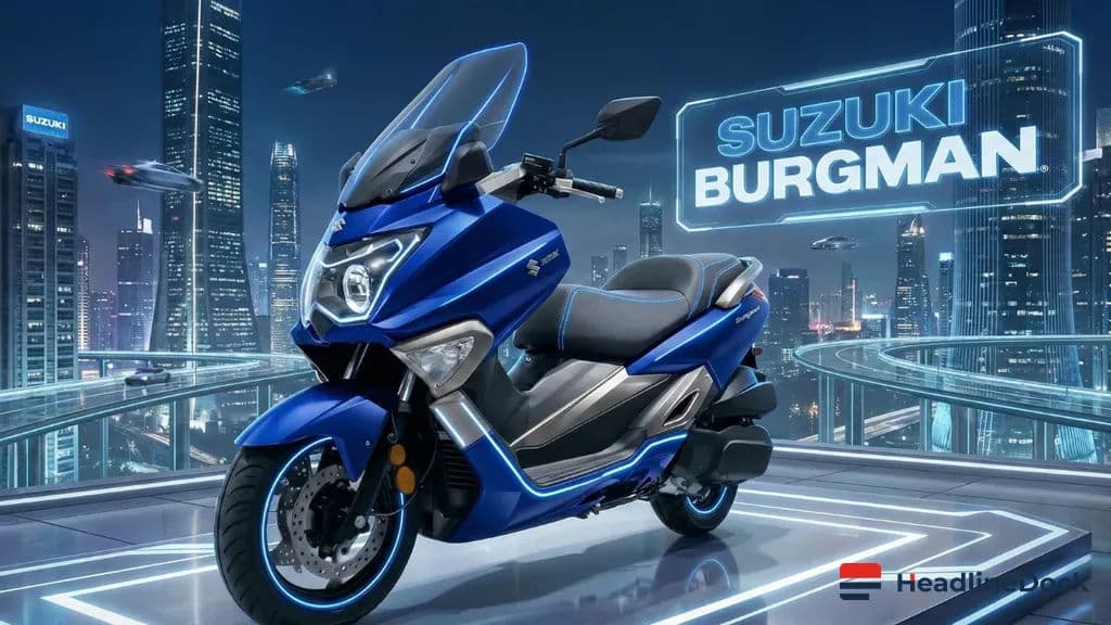 Suzuki Burgman 2026: New Tech and Design Upgrade