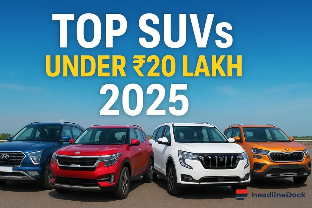Top 5 Powerhouses Under ₹20 Lakh: Discover India's Bold SUV Options