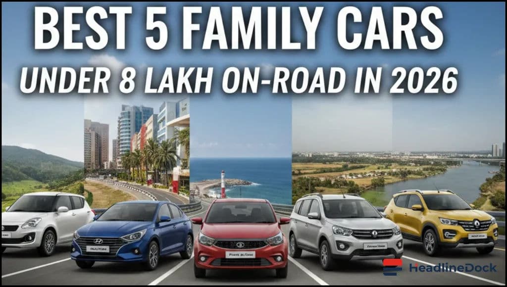 Top 5 Budget Sunroof Cars Under ₹8 Lakh in 2026