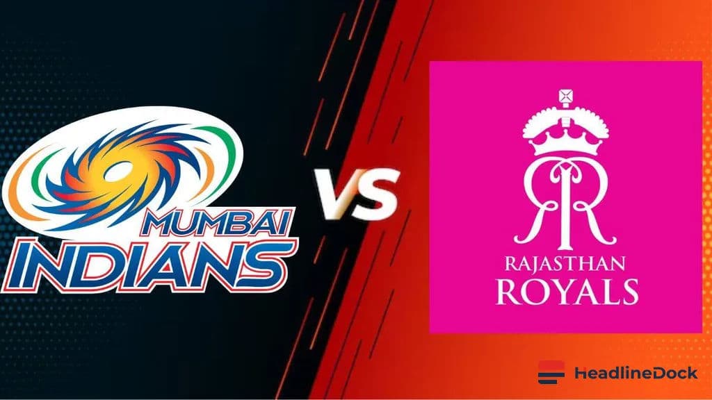 Rain Clouds May Overhang Mumbai Indians vs Rajasthan Royals Match