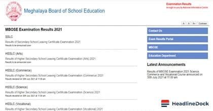 Meghalaya SSLC Result 2026 Live: Easiest Guide to Check MBOSE Scores