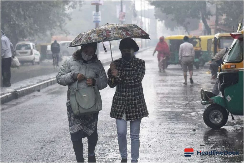 Heavy Rain & Storms Loom Over India as Western Disturbance Brings Unfavorable Weather