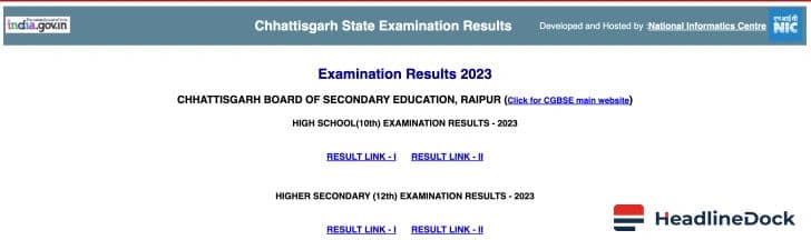 CGBSE Class 10 Results 2026: Date and How to Check Online