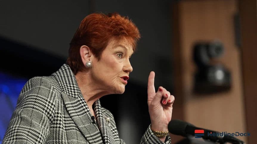 Pauline Hanson Challenges Media and Critics in National Press Club Address