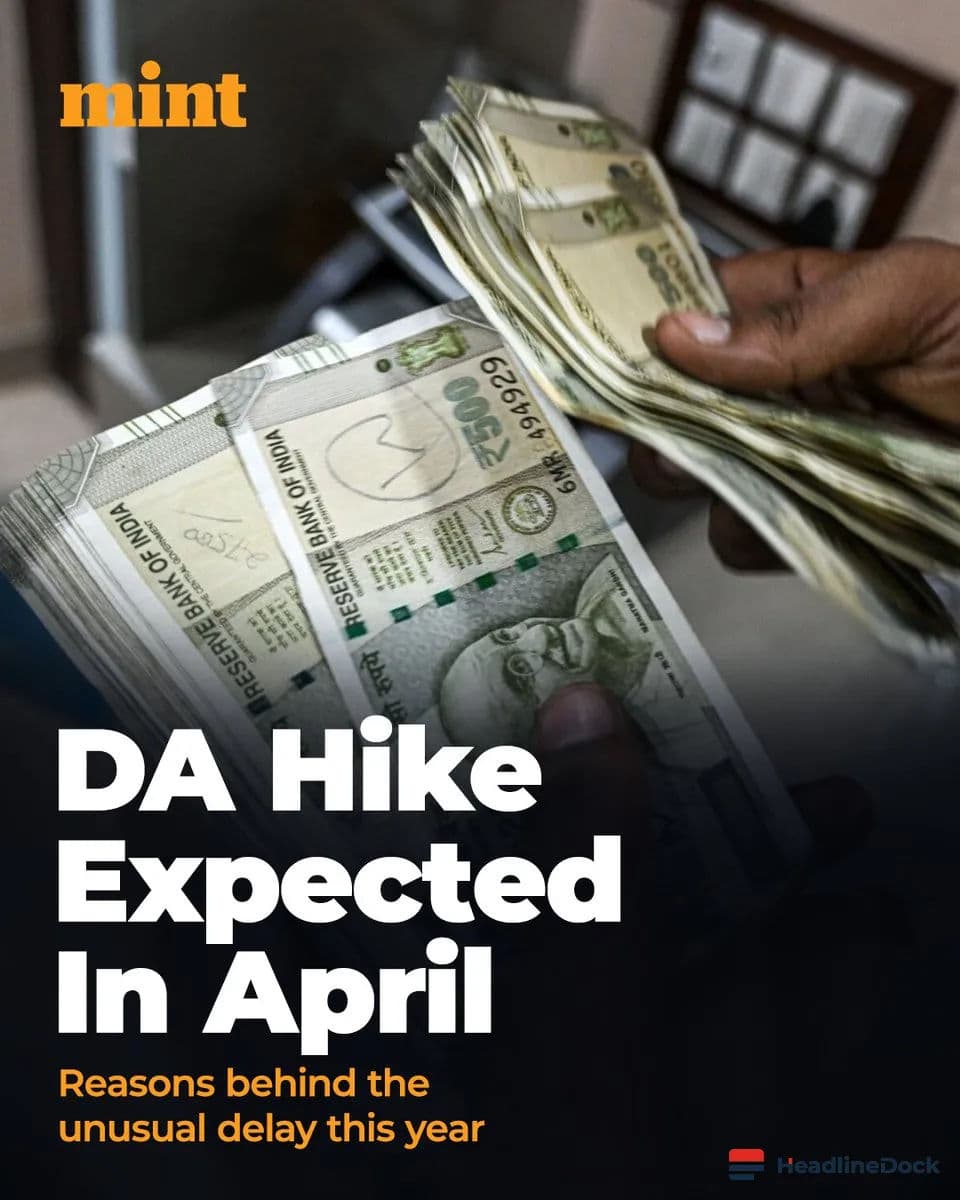 Central Government Employees Receive 2% DA Hike, Total Allowance Now 60%