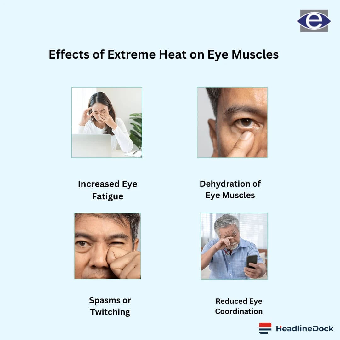 Why Extreme Summer Heat Causes Eye Irritation and Blurry Vision