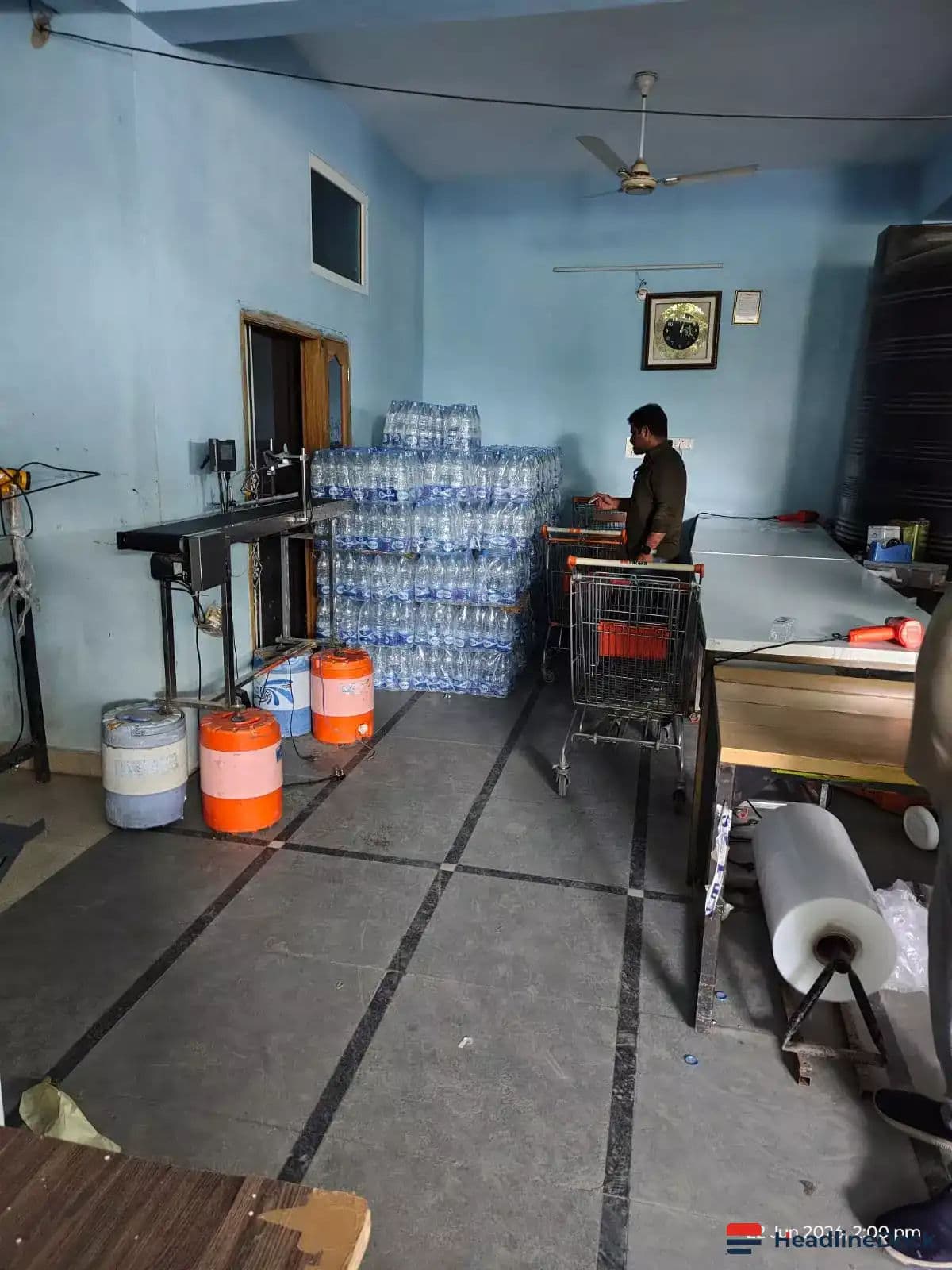 Safety Lapses Identified at Gajularamaram Packaged Drinking Water Unit During Inspection