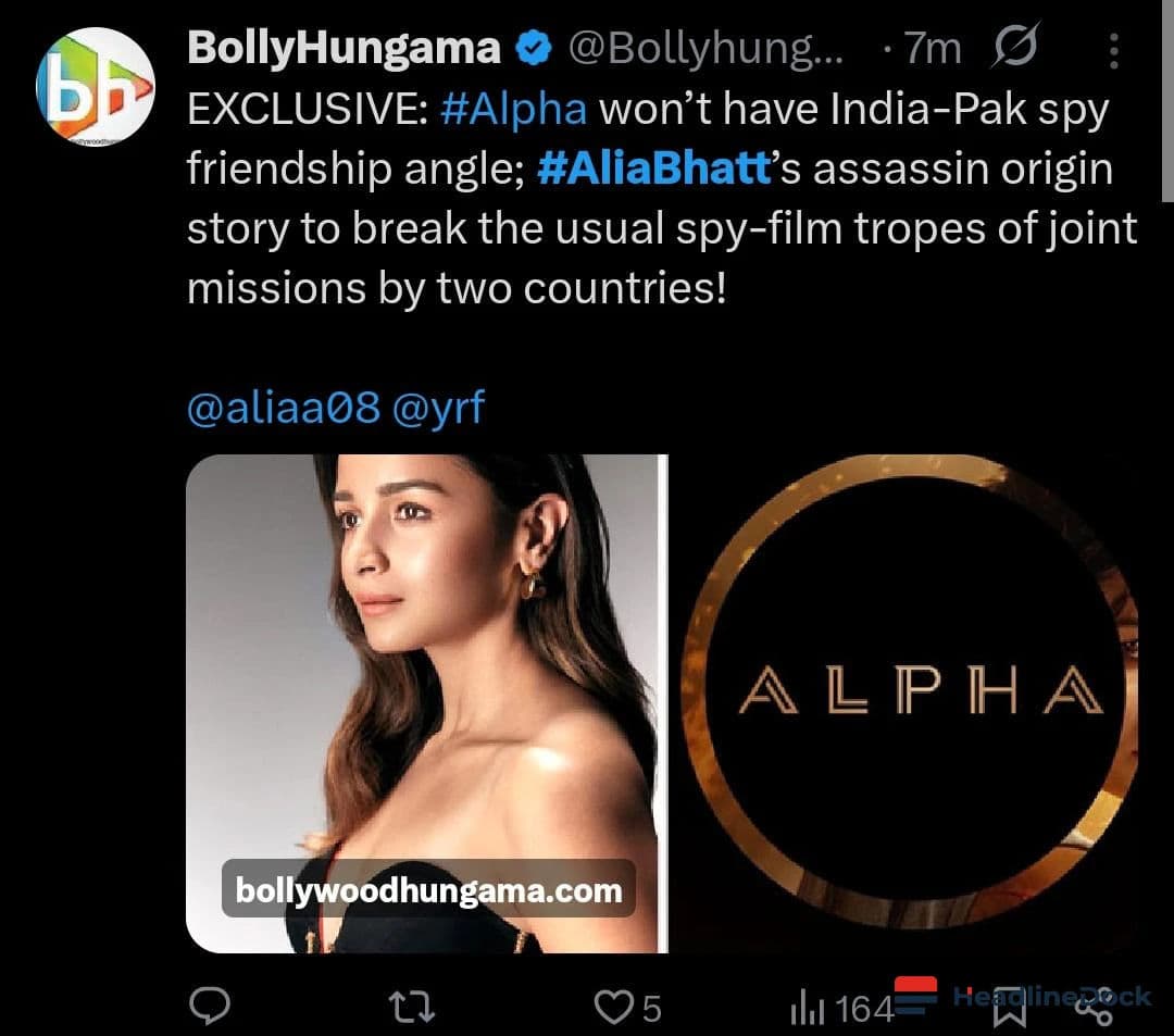Is Alia Bhatt's Character Name in Alpha Designed for Sentiment?
