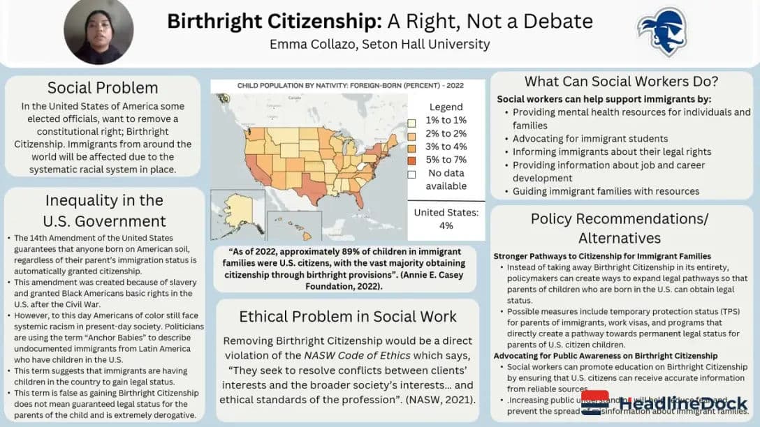 Birthright Citizenship in Focus as US Debate Meets Mexican Policy Reality