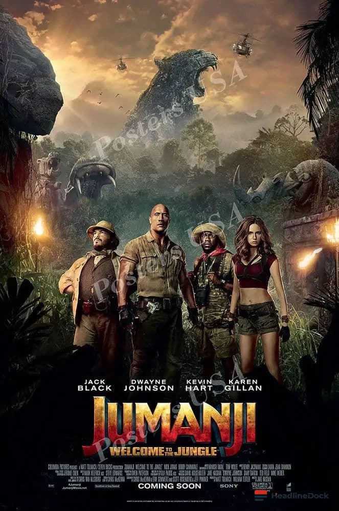 Major Theatrical Film Releases This Friday: Welcome to the Jungle and More