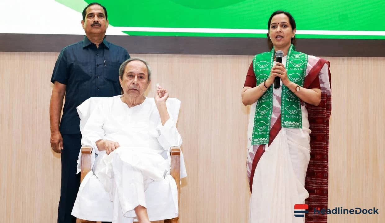 Sujata Rout Karthikeyan Joins BJD Amid Renewed Succession Speculation in Odisha