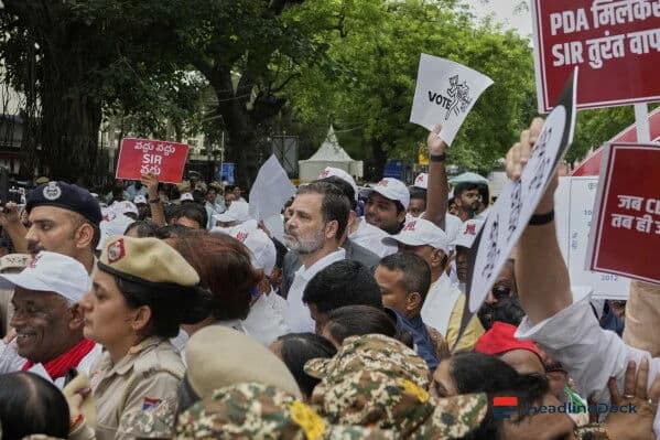 Hyderabad Political Groups Protest Against Special Intensive Revision of Electoral Rolls
