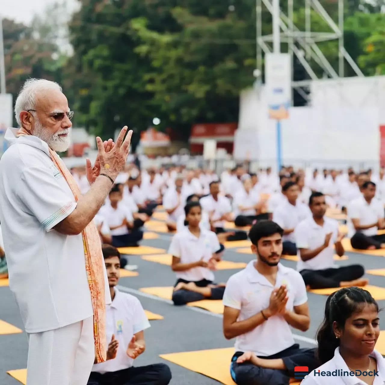 Modi Champions International Yoga Day as Vital for Global Peace and Future