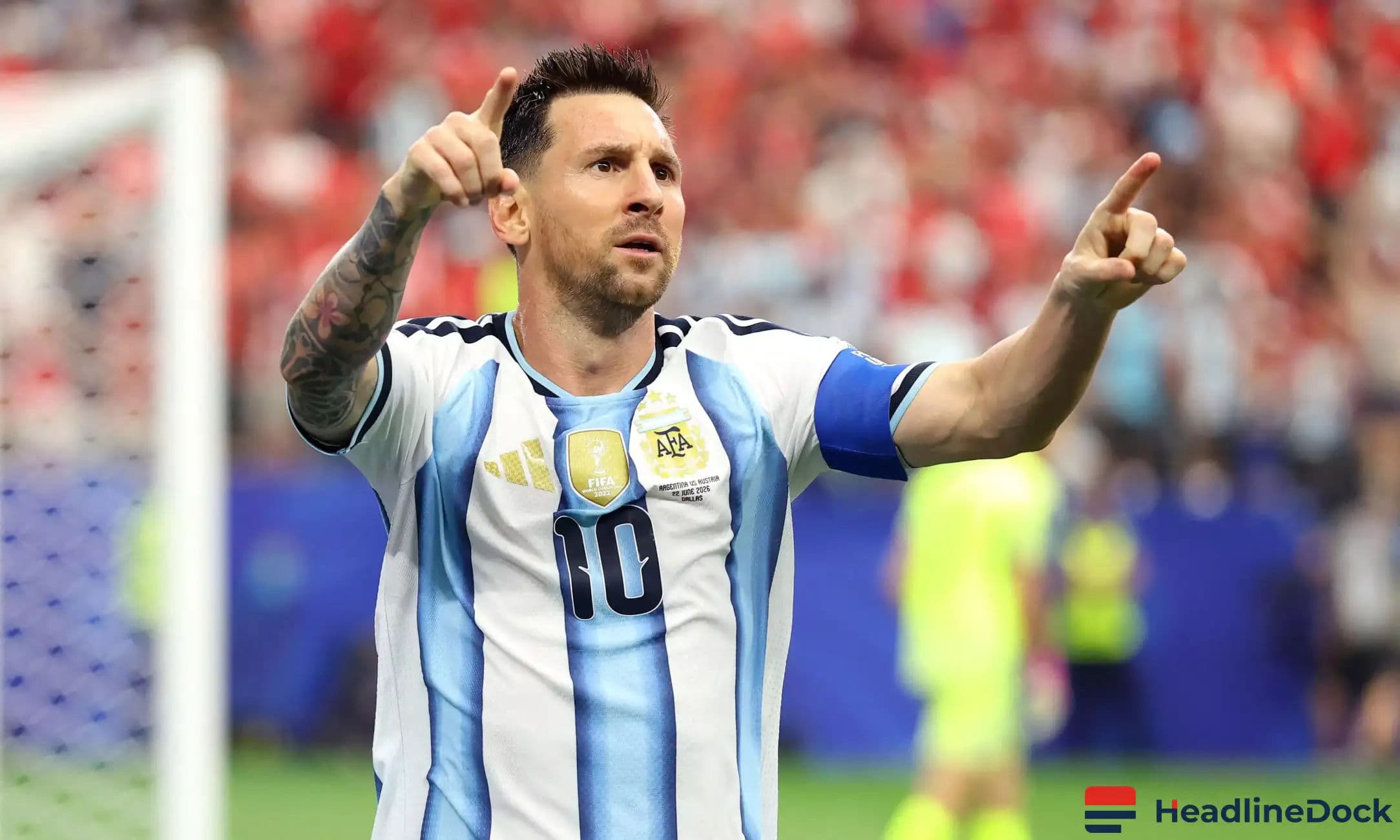 Lionel Messi Sets New World Cup Scoring Record With 17th Goal