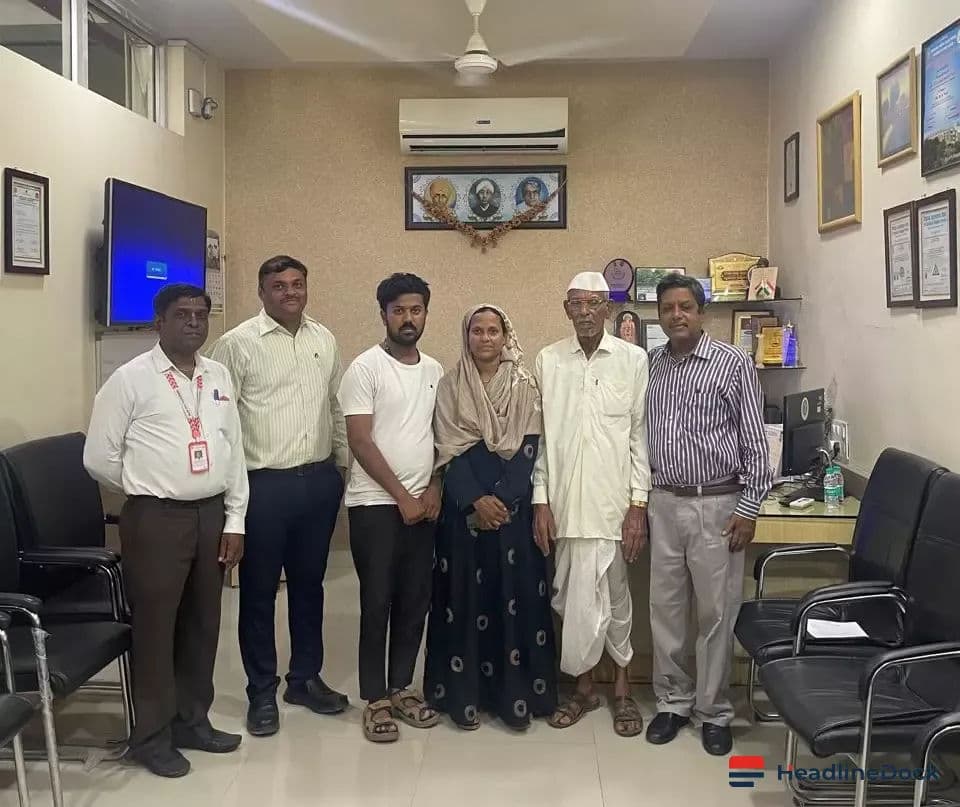 75-Year-Old Patient Returns to BLDE Hospital with Sacks of Gratitude After Surgery