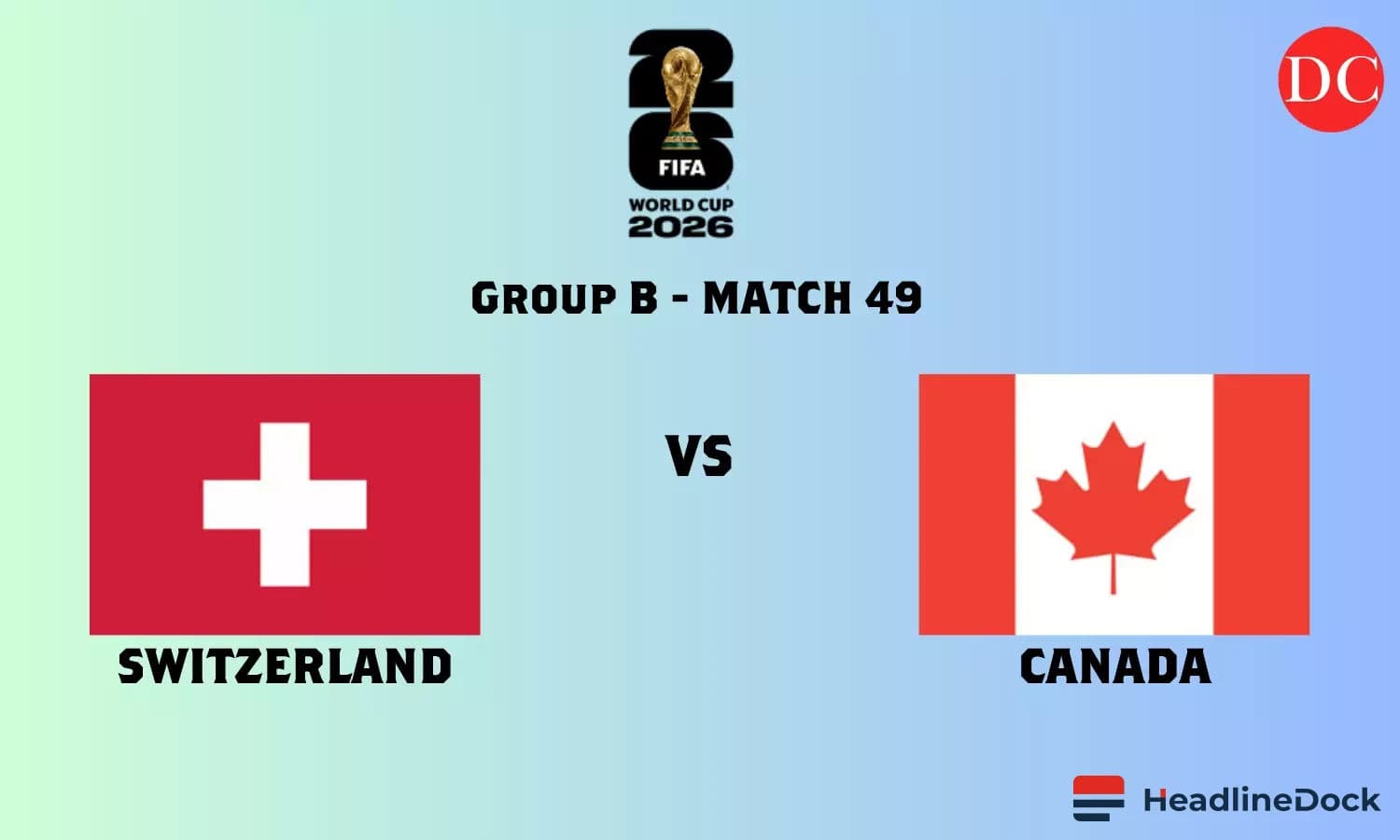 FIFA World Cup 2026: Canada Eyes History in Vancouver Clash vs Switzerland