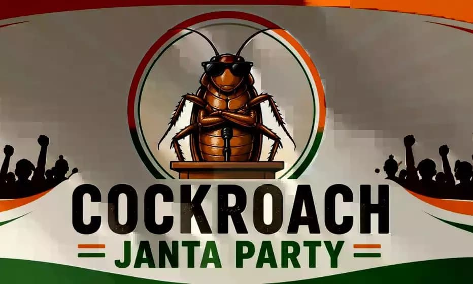 Cockroach Janta Party Demands Pradhan Resignation and Relief Over Paper Leak Crisis