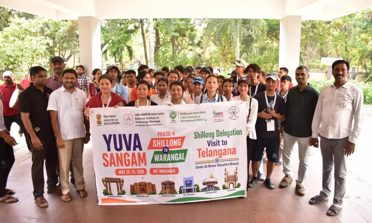 NIT Warangal Hosts Yuva Sangam Phase VI: Youth Delegation from Meghalaya