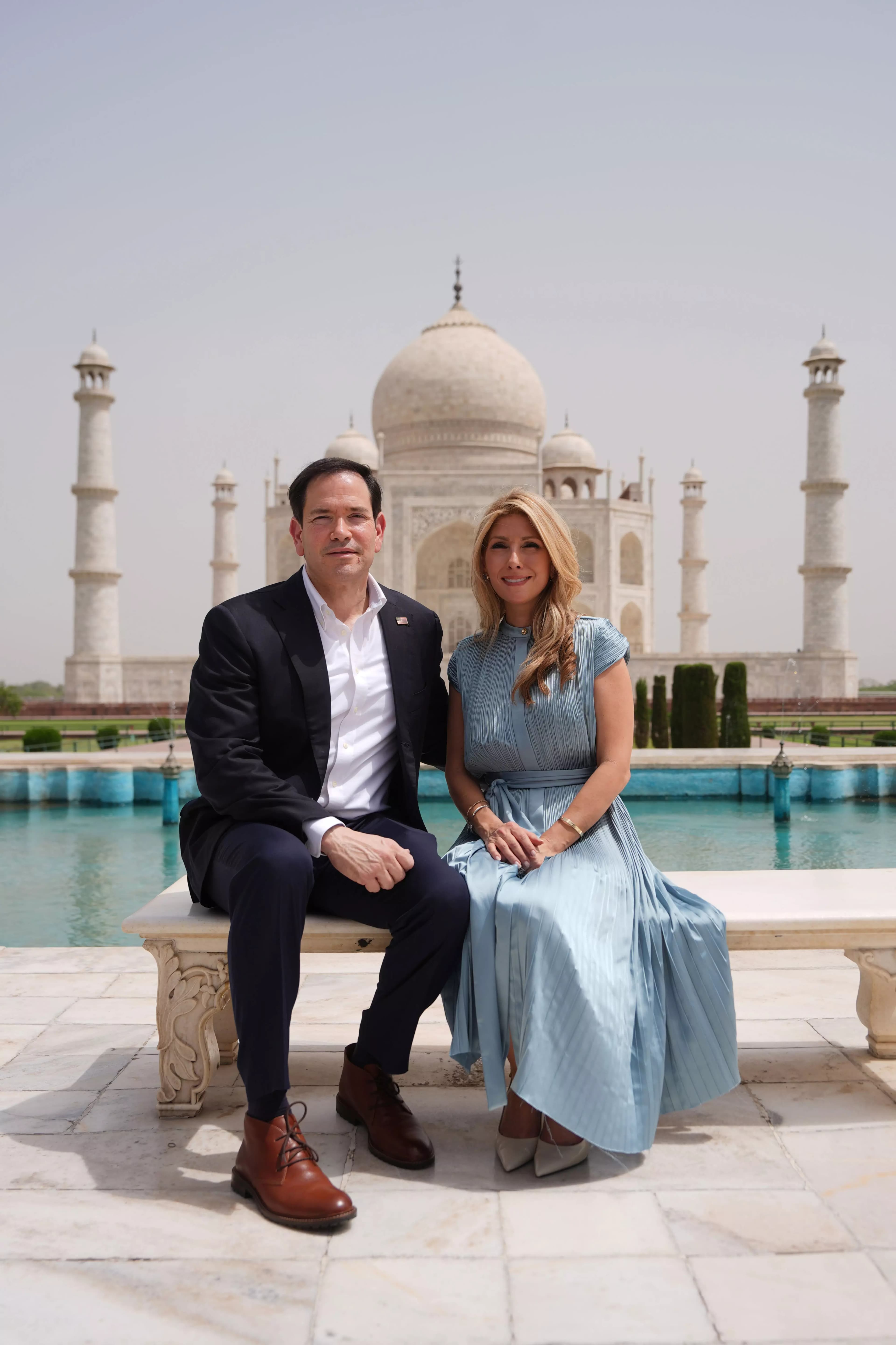 Tensions Rise: Iran Rebutts Rubio's Taj Mahal Visit Amid Strategic Disputes