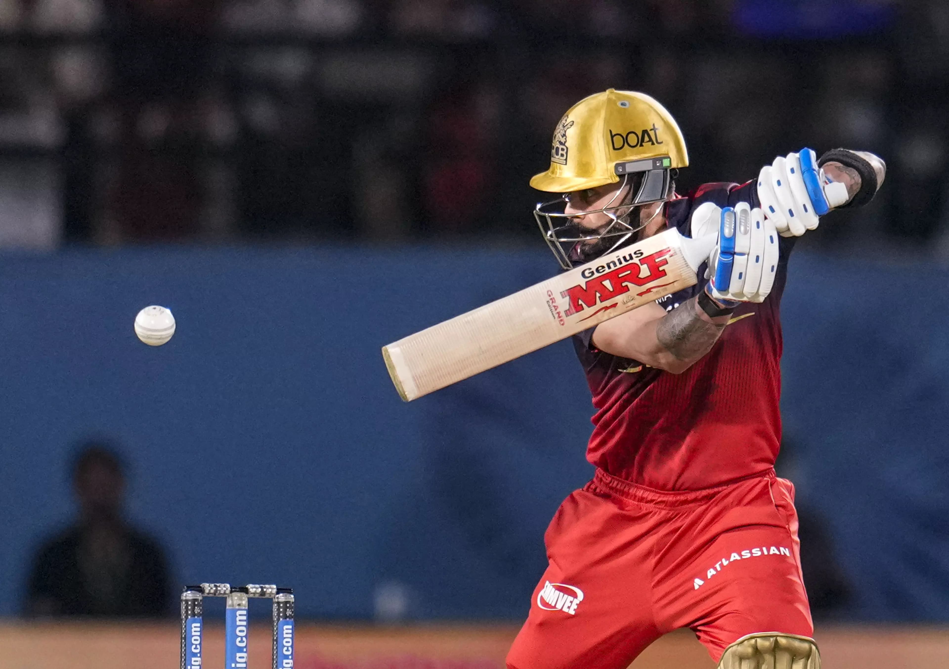 RCB vs GT Live: RCB Struggles as Iyer's Absence Hits Hard