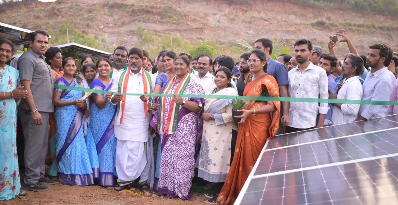 Women's Empowerment Through Solar Energy In Khammam