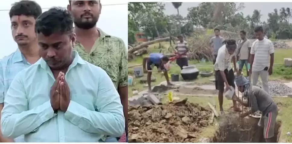 Odisha Migrant Steps Up to Build Village Crematorium