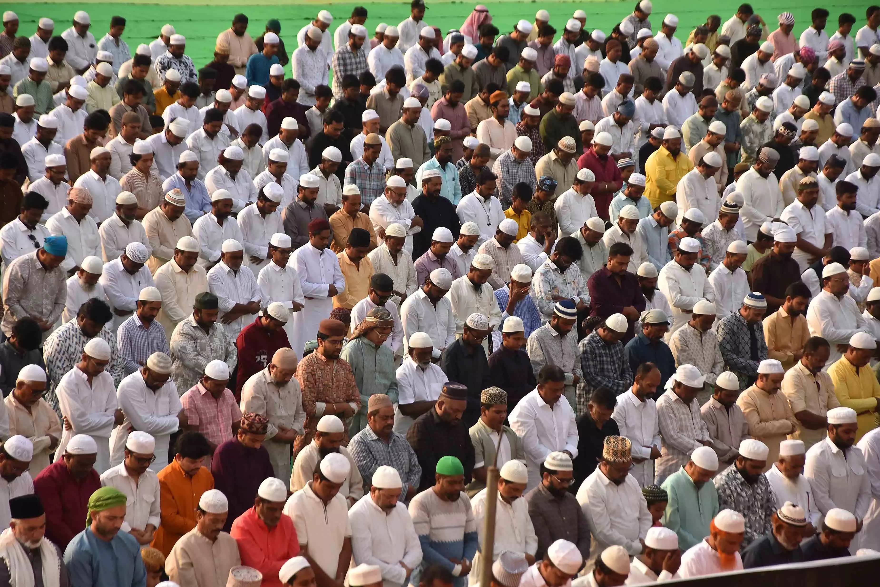 Hyderabad Embraces Bakrid with Spiritual and Communal Unity