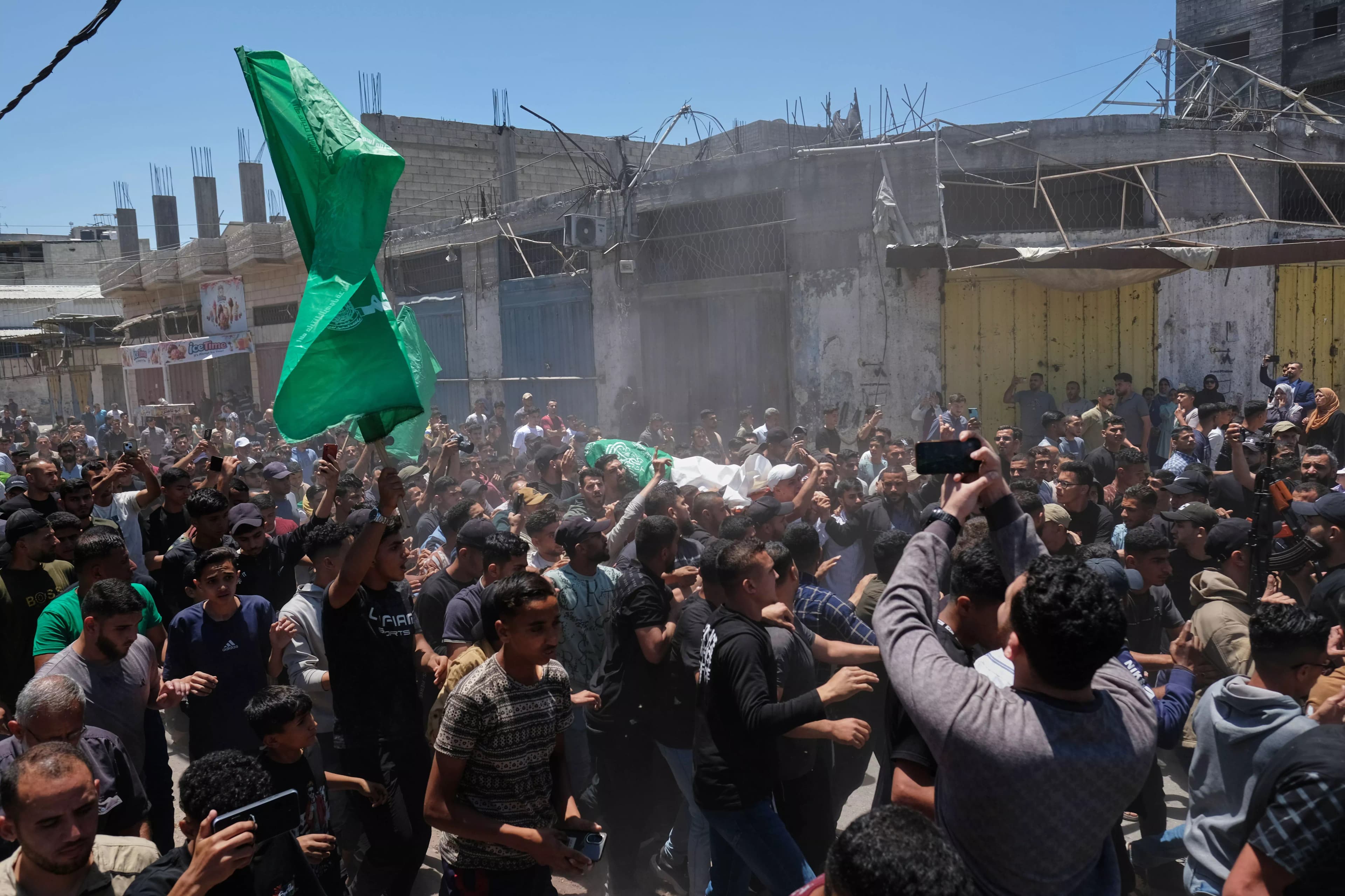 Palestinians Mourning Tragic Losses Amid Gaza Conflict