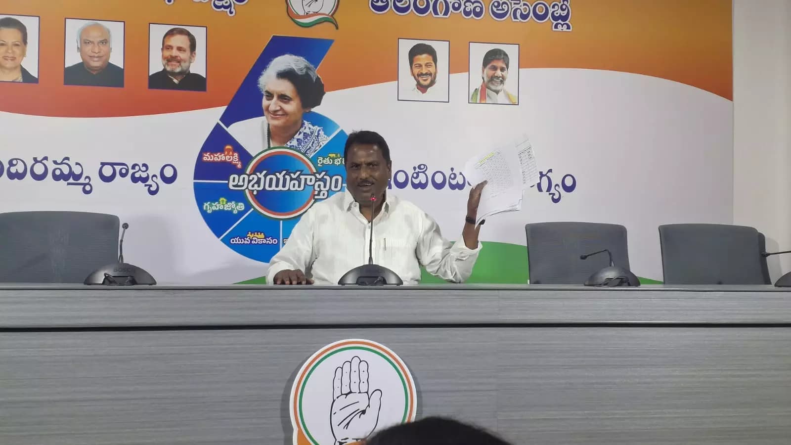 Adluri Accuses BRS of Neglecting Gurukul Institutions